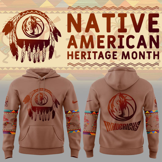 Dallas Mavericks Native American Heritage Hoodie