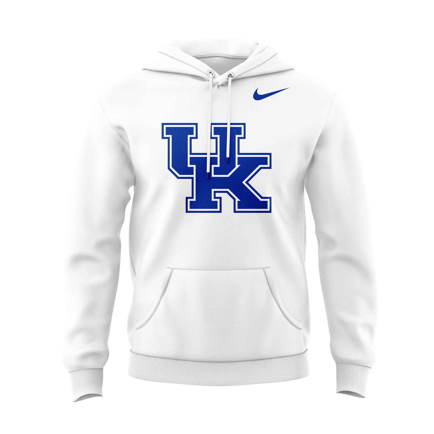 Kentucky Wildcats Men's Basketball White Hoodie