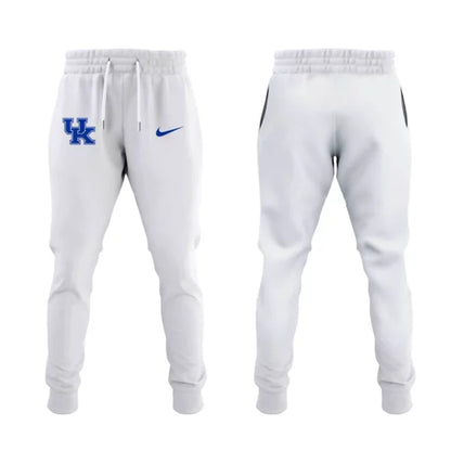 Kentucky Wildcats Men's Basketball White Hoodie
