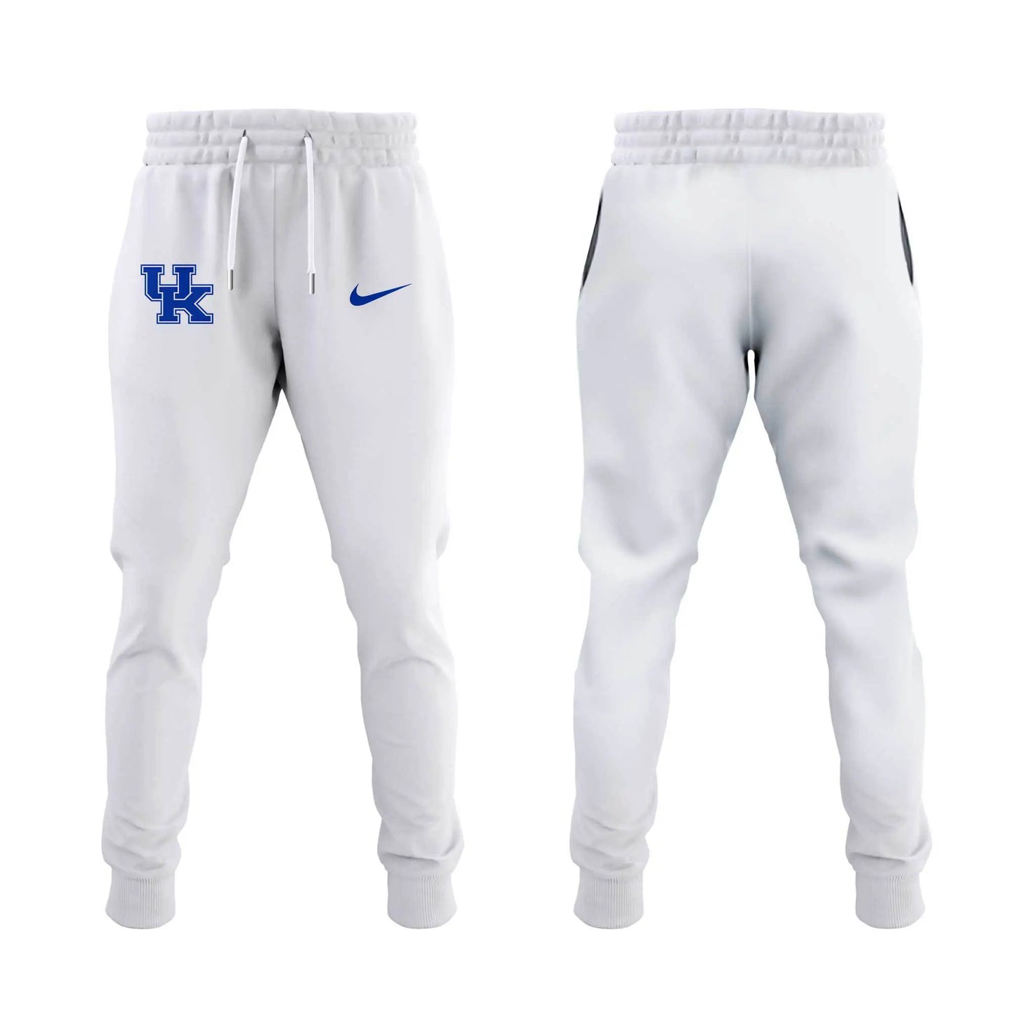 Kentucky Wildcats Men's Basketball White Hoodie