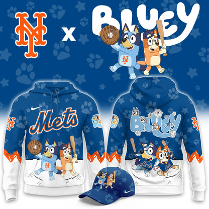 New York Mets Bluey Night Game Limited Hoodie