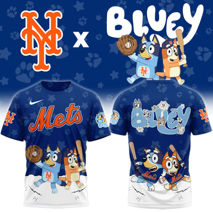 New York Mets Bluey Night Game Limited T-Shirt