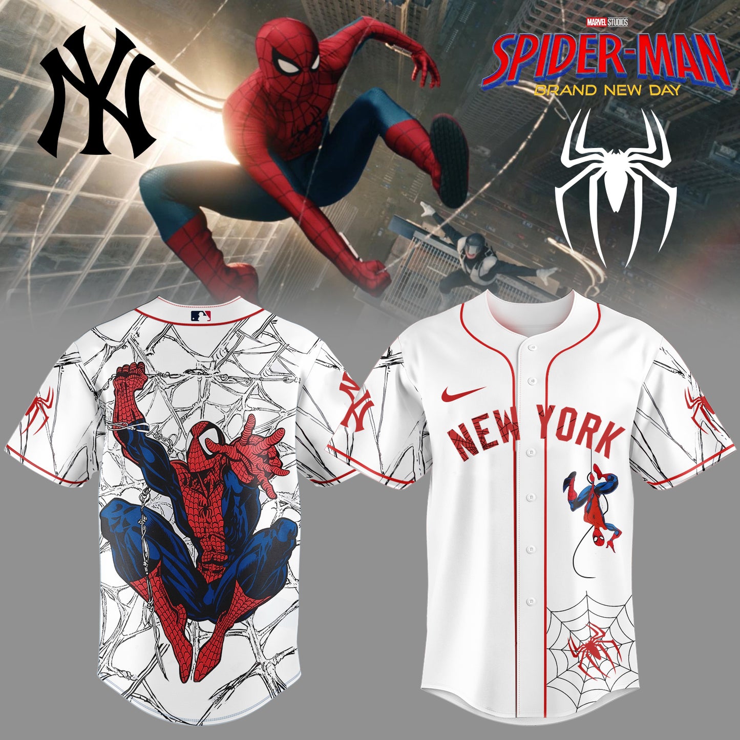 MLB ALL TEAM x Spider Man: Brand New Day Jersey | RA83