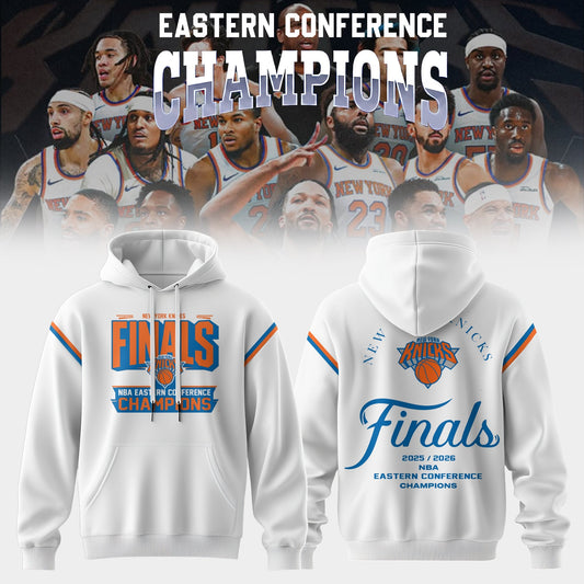 New York Knicks Eastern Conference Champions Hoodie | AU64
