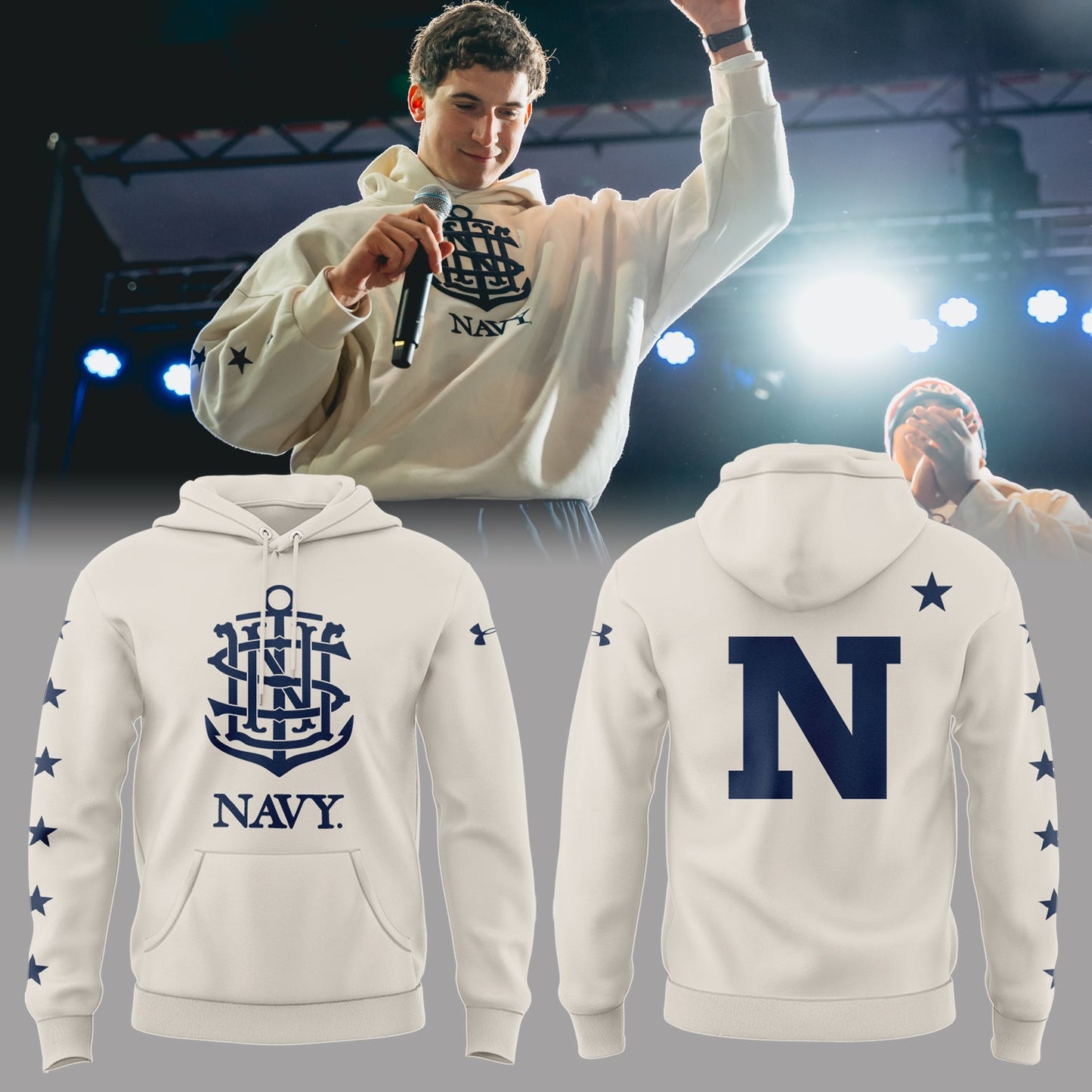 Navy Midshipmen Special Edition 2025 Hoodie - Go Navy Beat Army Hoodie