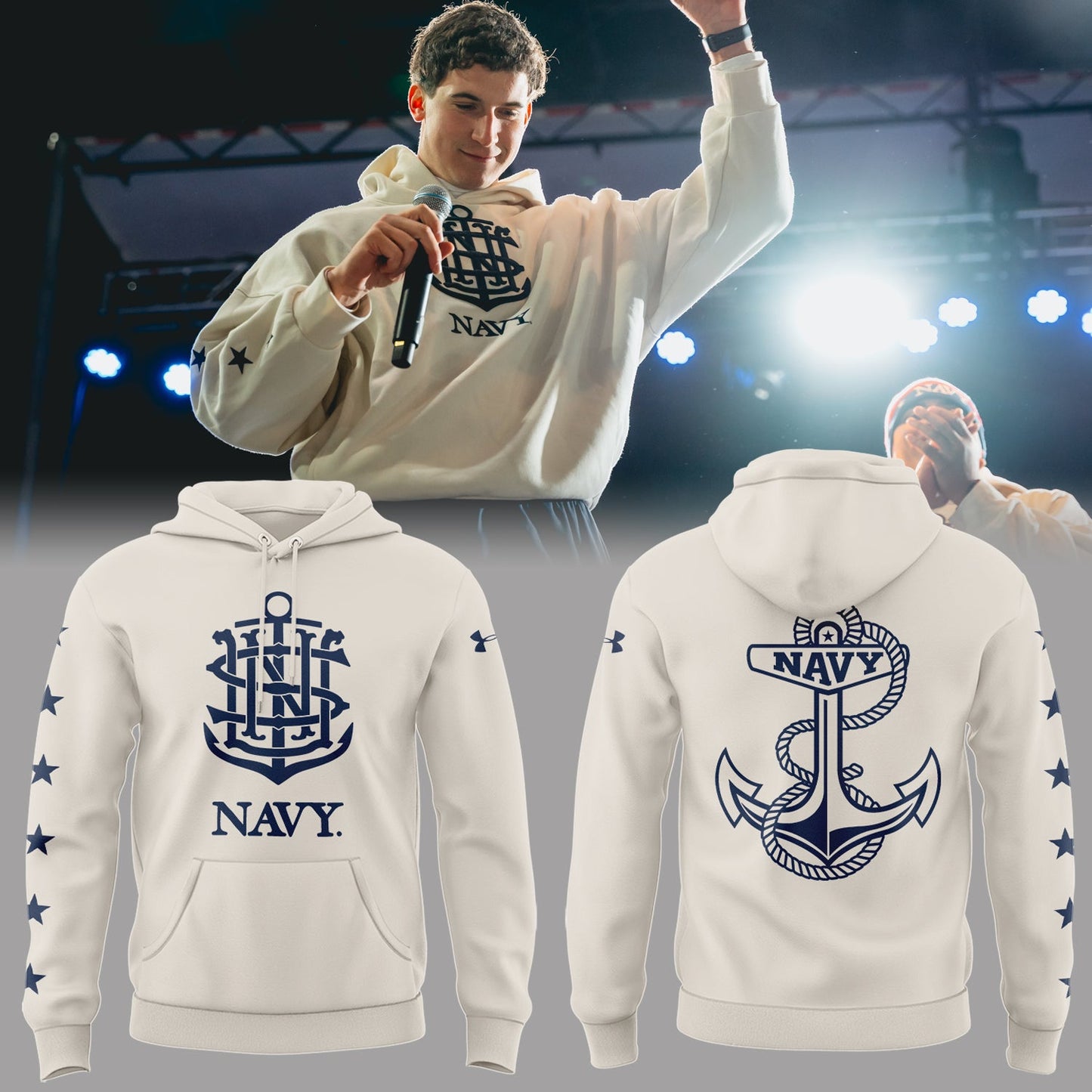 Navy Midshipmen Special Edition 2025 Hoodie - Go Navy Beat Army Hoodie