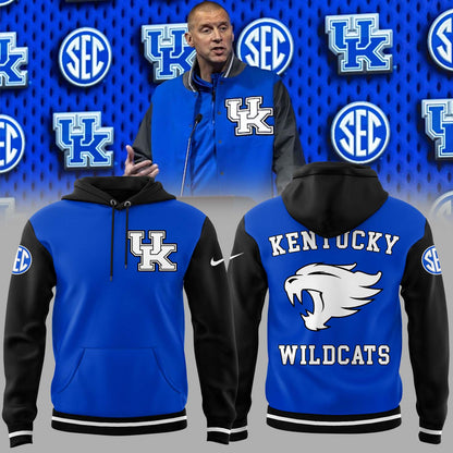 Limited Edition Coach Mark Pope Kentucky Wildcats Men’s Basketball Hoodie