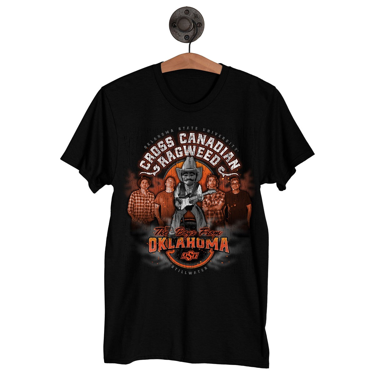 Cowboys Limited The Boys From Oklahoma Black T-Shirt