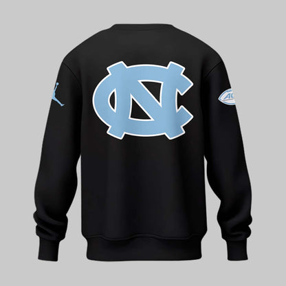 Limited Edition North Carolina Tar Heels JESUS WON Black Sweatshirt - North Carolina Tar Heels Shirt NC 25