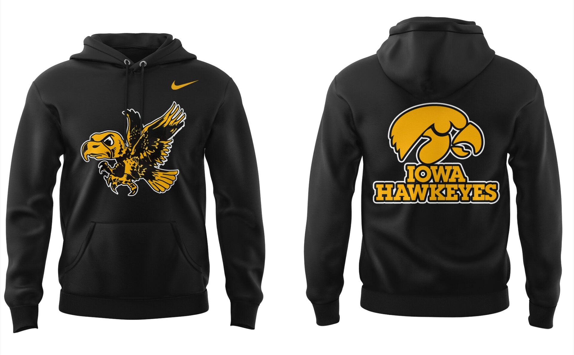 Iowa Hawkeyes 2025 Limited Caitlin Clack Black Hoodie