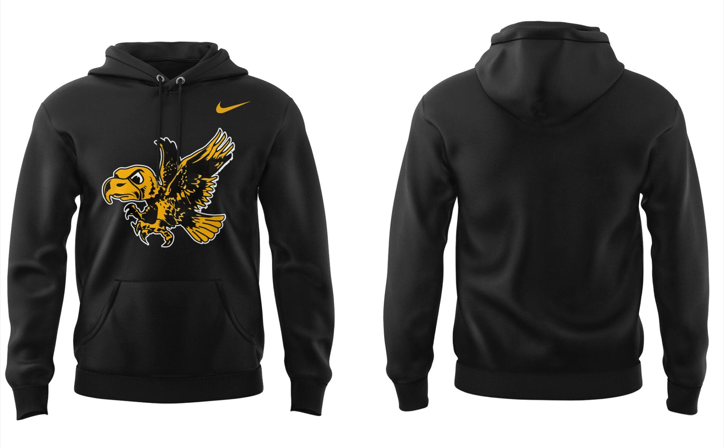 Iowa Hawkeyes 2025 Limited Caitlin Clack Black Hoodie