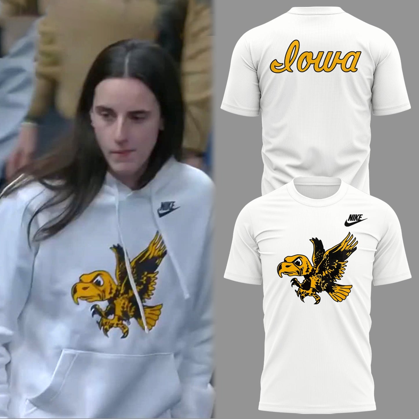Iowa Hawkeyes 2025 Limited Caitlin Clack T-Shirt