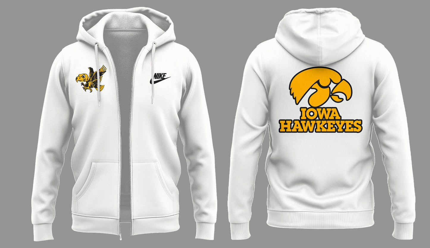 Iowa Hawkeyes 2025 Limited Caitlin Clack Zip Hoodie