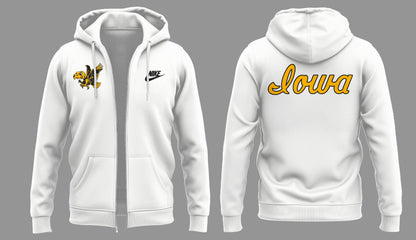 Iowa Hawkeyes 2025 Limited Caitlin Clack Zip Hoodie