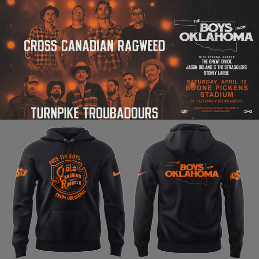 Cowboys Limited The Boys From Oklahoma Black Hoodie