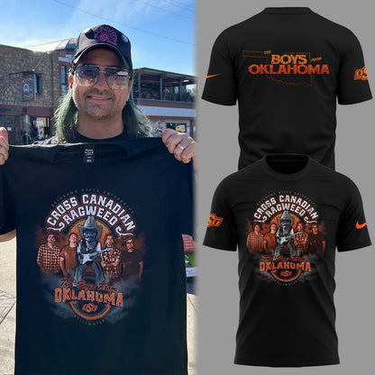 Cowboys Limited The Boys From Oklahoma Black T-Shirt