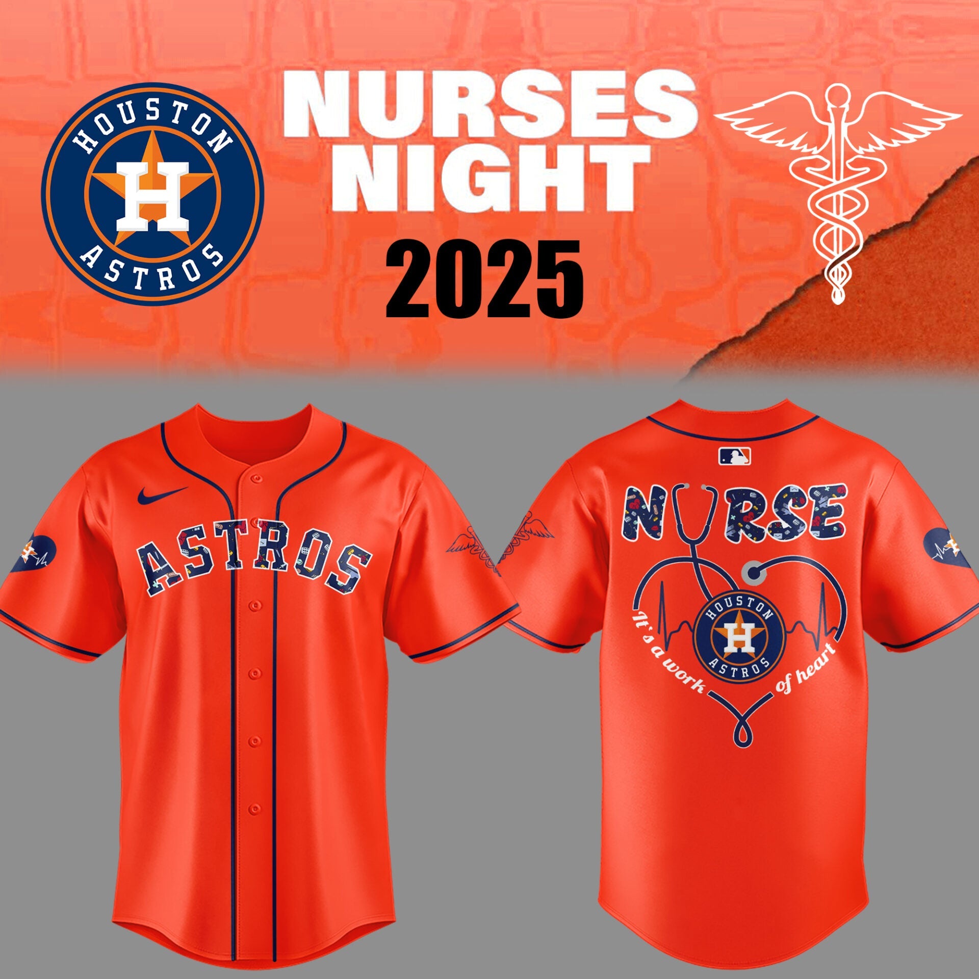 Houston Astros Baseball Jersey