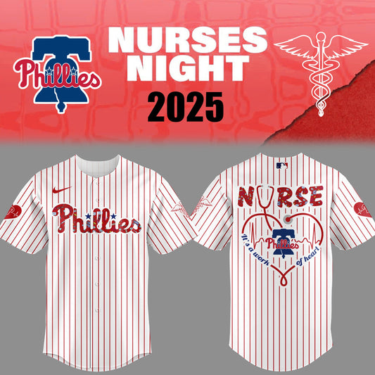 Philadelphia Phillies Baseball White Jersey