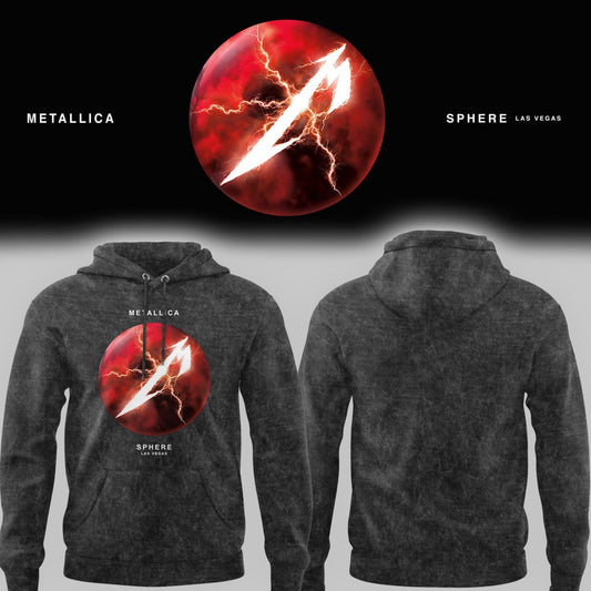 Metallica "Life Burns Faster" Sphere Las Vegas Residency Limited Hoodie