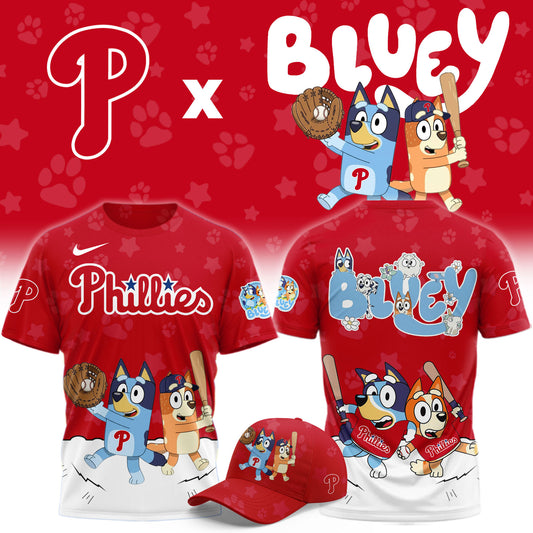 Philadelphia Phillies Bluey Night Game Limited T-Shirt