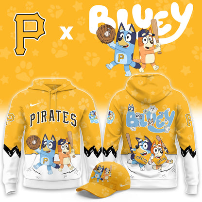 Pittsburgh Pirates Bluey Night Game Limited Hoodie