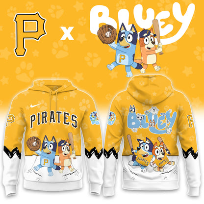 Pittsburgh Pirates Bluey Night Game Limited Hoodie
