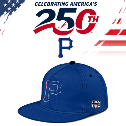 Pittsburgh Pirates USA 250th Anniversary Baseball Jersey And Cap