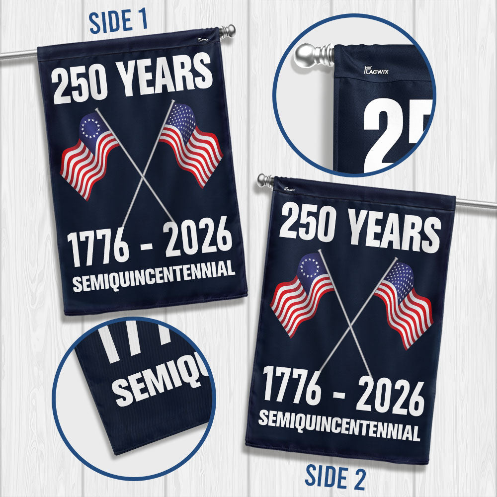 Flagwix American Flag - Flagwix America 250th Anniversary Flag for Patriotic Decor