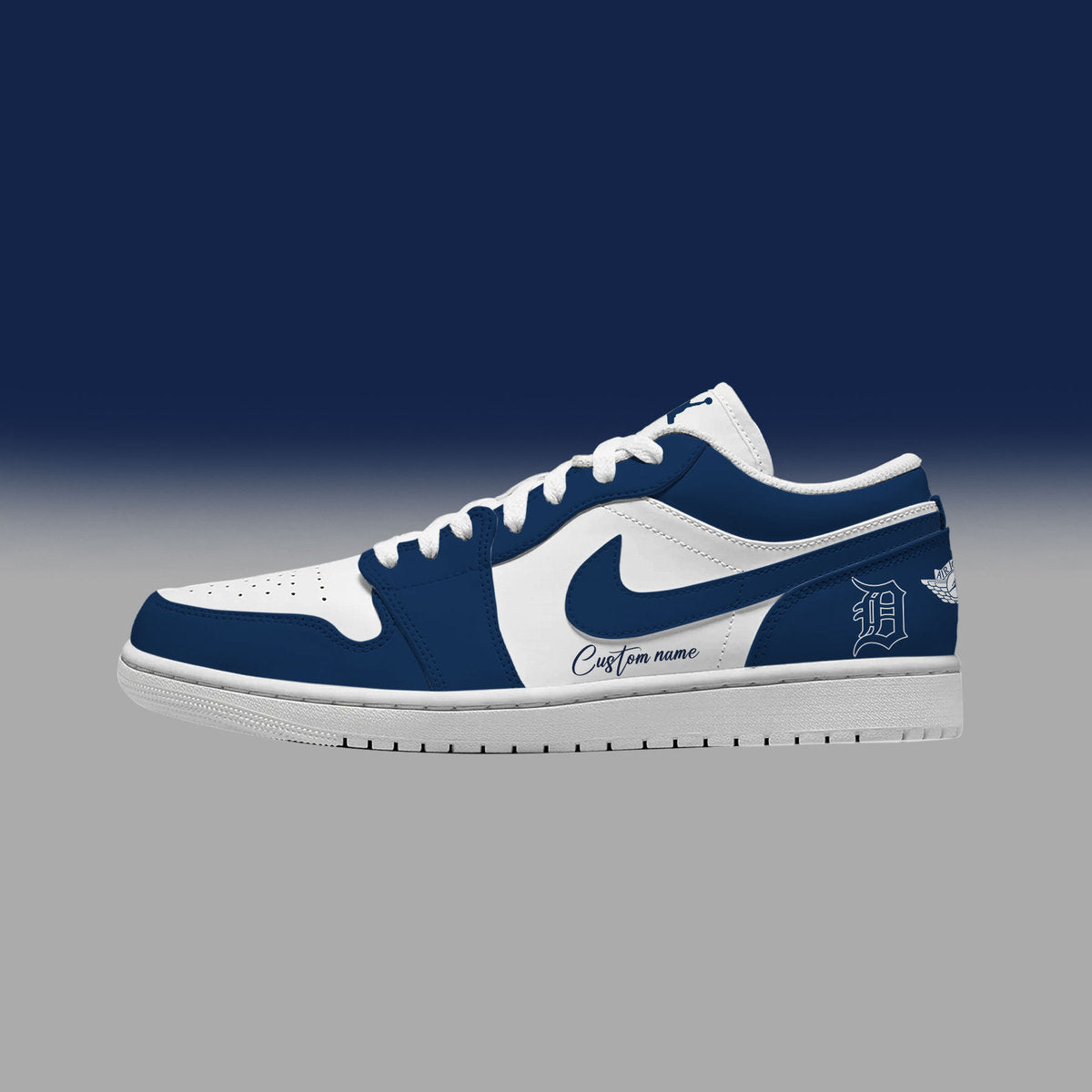 Detroit Tigers AF1 Sneakers Gifts For Detroit Tigers Fans Custom Name
