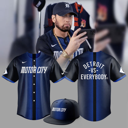 Detroit Tigers Vs Everybody Limited Editon Baseball Jersey