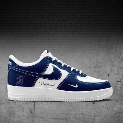 Detroit Tigers AF1 Sneakers Gifts For Detroit Tigers Fans Custom Name