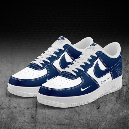 Detroit Tigers AF1 Sneakers Gifts For Detroit Tigers Fans Custom Name