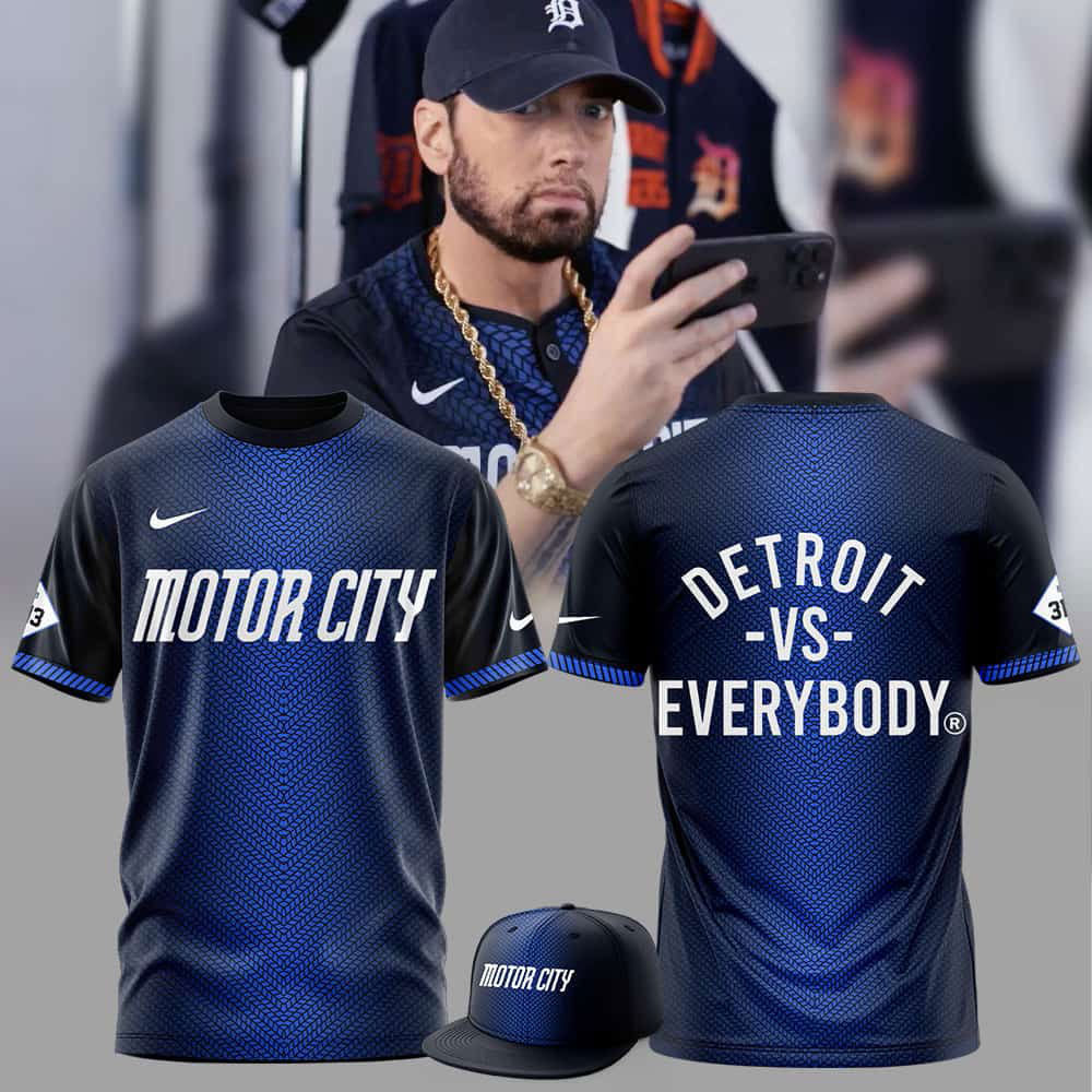 Detroit Tigers Vs Everybody 2025 T-Shirt