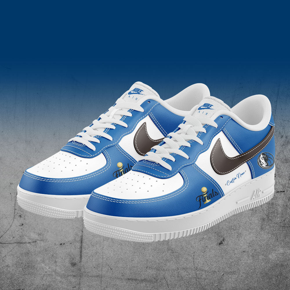 Dallas Mavericks AF1 Sneaker Champion Custom Name For Fans
