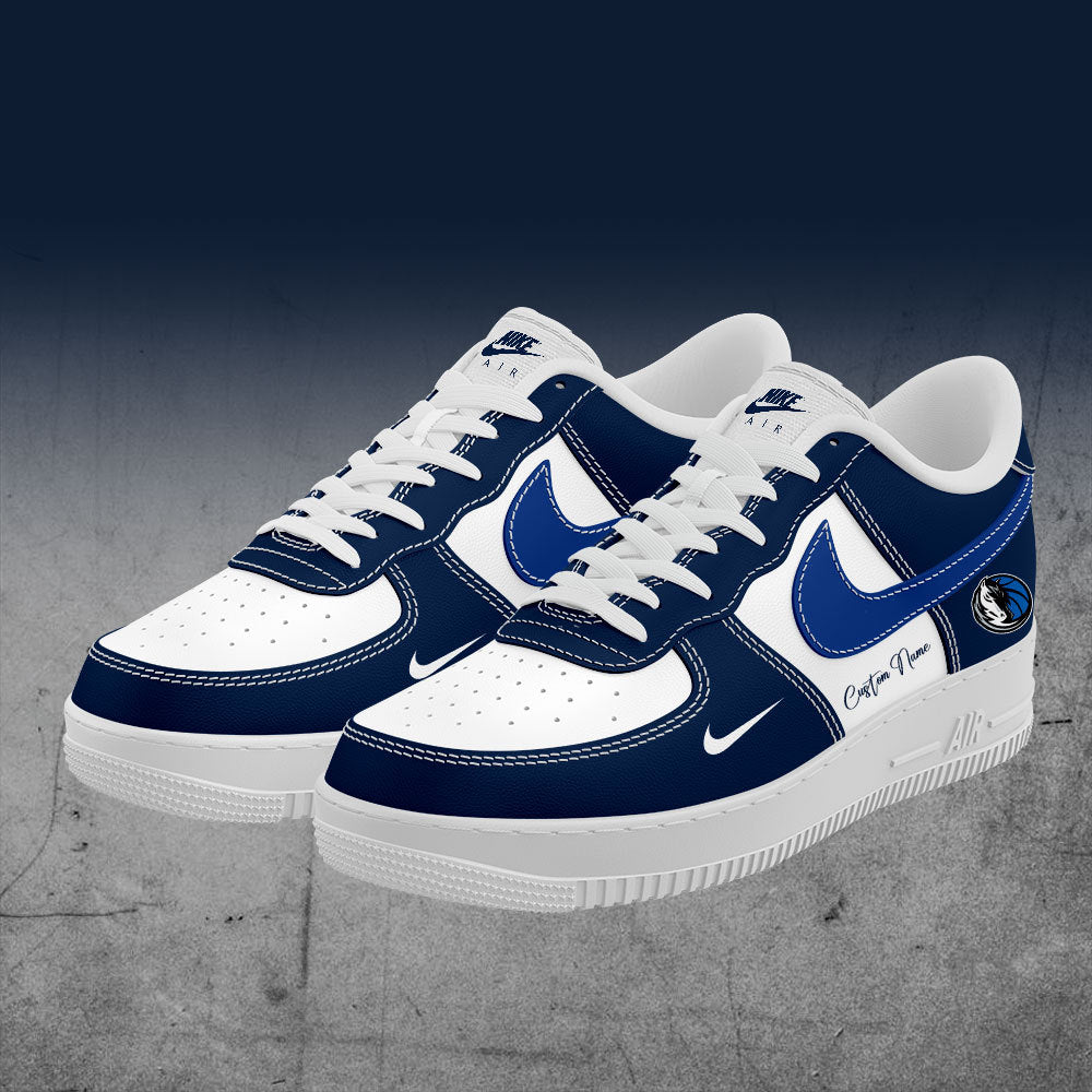 Dallas Mavericks AF1 Sneaker Custom Name For Fans