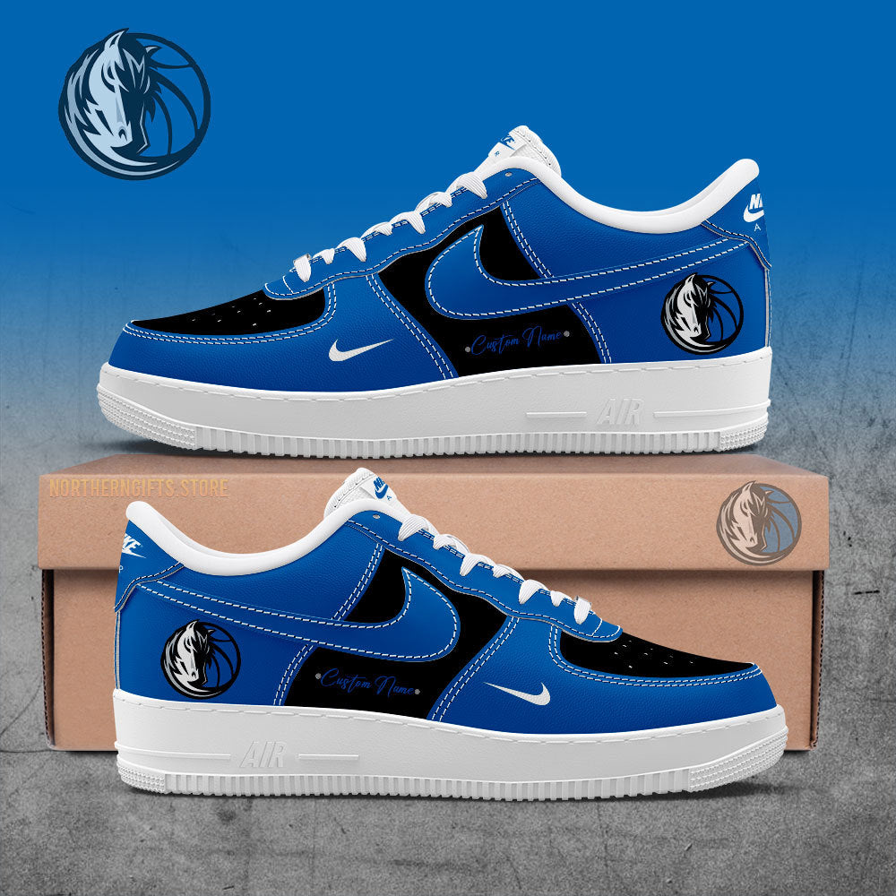 Dallas Mavericks AF1 Sneaker Custom Name For Fans