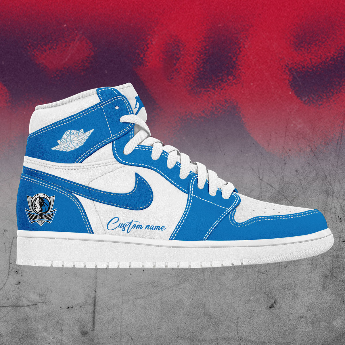 Dallas Mavericks JD1 Sneaker Custom Name For Fans