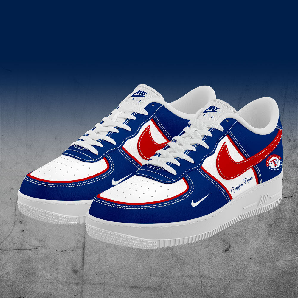 Texas Rangers AF1 Sneakers Custom Name