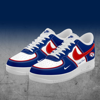 Texas Rangers AF1 Sneakers Custom Name