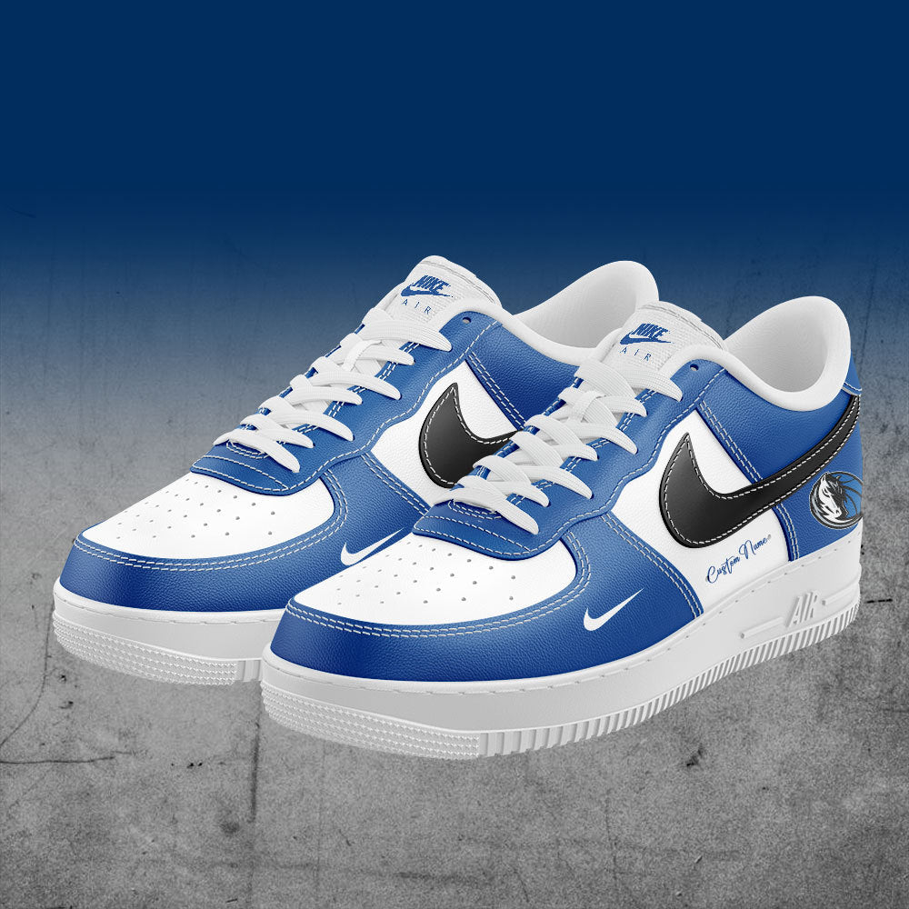 Dallas Mavericks AF1 Sneaker Custom Name For Fans