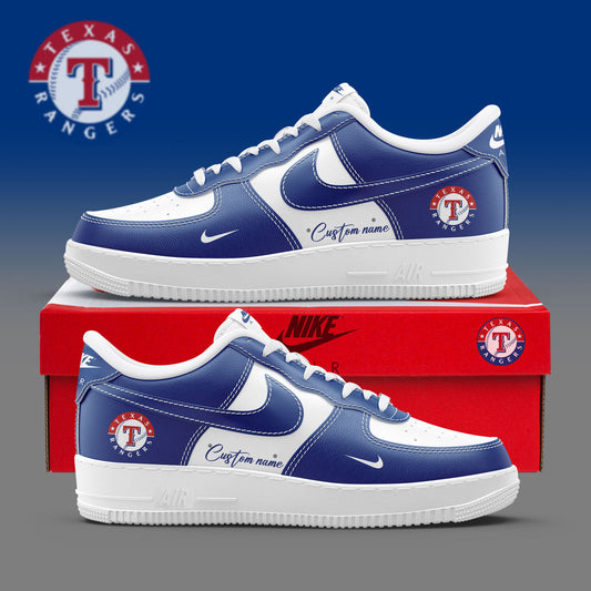 Texas Rangers AF1 Sneakers Custom Name For Fans