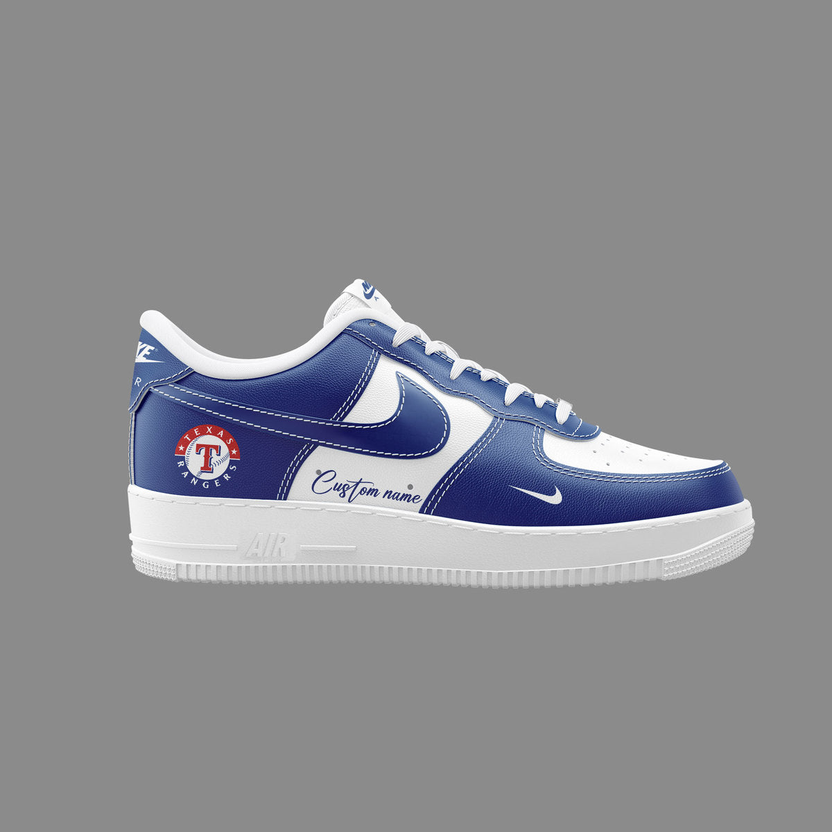 Texas Rangers AF1 Sneakers Custom Name For Fans