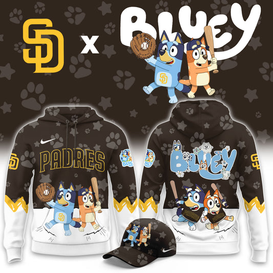 San Diego Padres Bluey Night Game Limited Hoodie