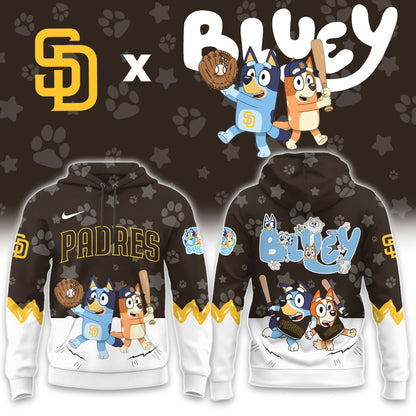 San Diego Padres Bluey Night Game Limited Hoodie