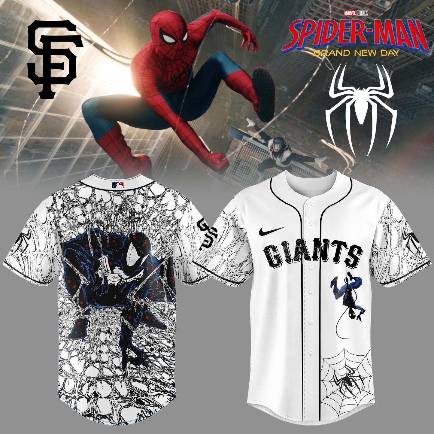 MLB ALL TEAM x Spider Man: Brand New Day Jersey | KF28