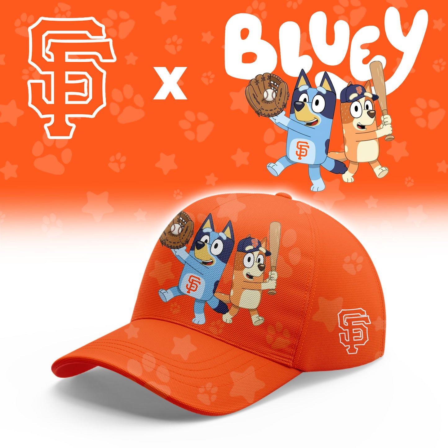 San Francisco Giants Bluey Night Game Limited T-Shirt