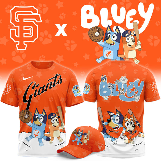San Francisco Giants Bluey Night Game Limited T-Shirt