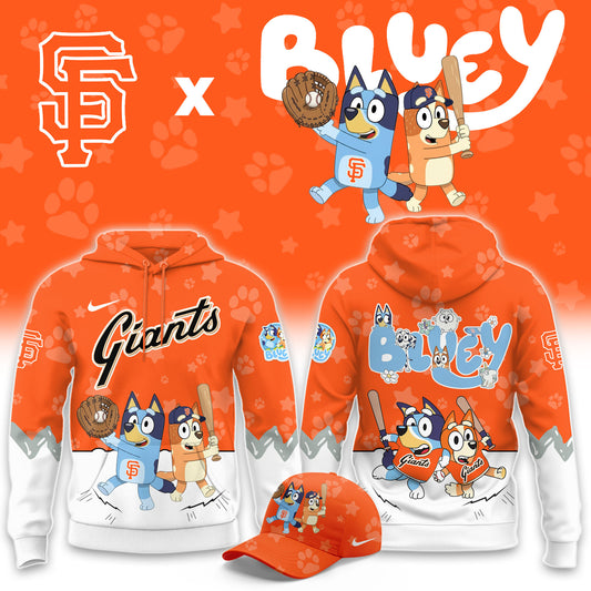 San Francisco Giants Bluey Night Game Limited Hoodie
