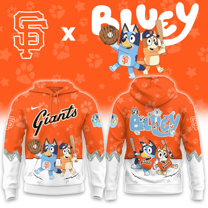 San Francisco Giants Bluey Night Game Limited Hoodie