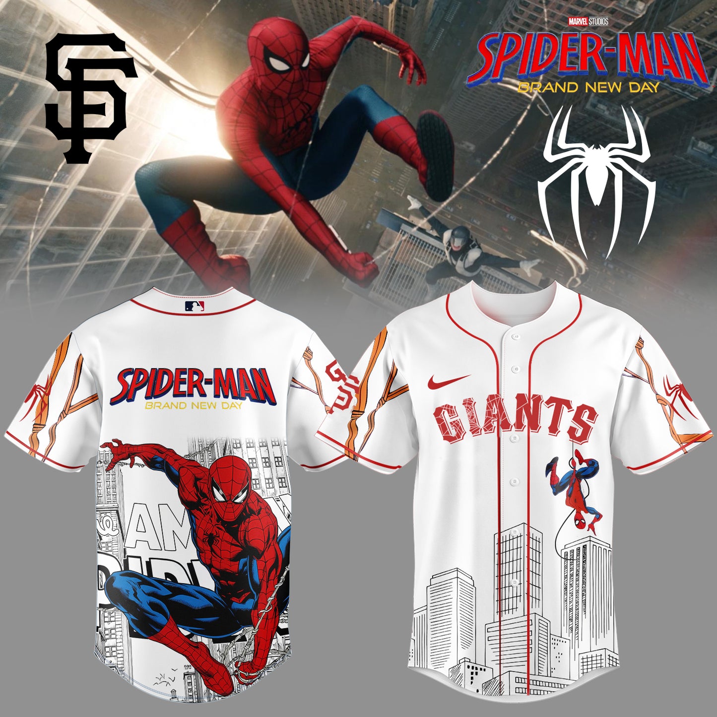 MLB ALL TEAM x Spider Man: Brand New Day Jersey | VX91